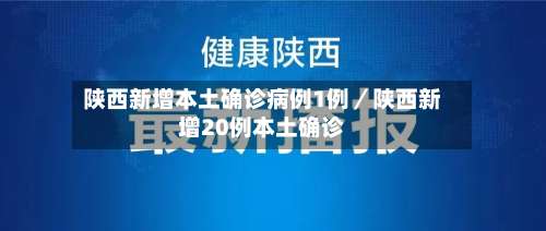 陕西新增本土确诊病例1例/陕西新增20例本土确诊-第3张图片