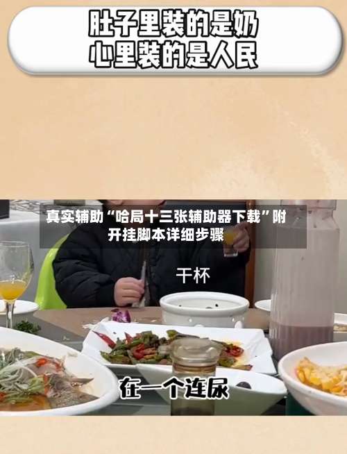 真实辅助“哈局十三张辅助器下载”附开挂脚本详细步骤-第2张图片