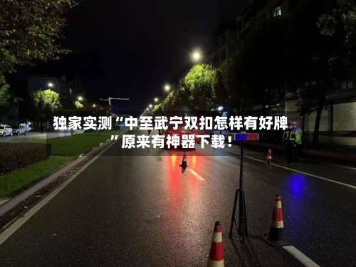 独家实测“中至武宁双扣怎样有好牌”原来有神器下载！-第3张图片