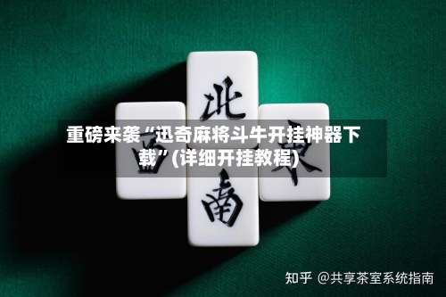 重磅来袭“迅奇麻将斗牛开挂神器下载”(详细开挂教程)-第2张图片