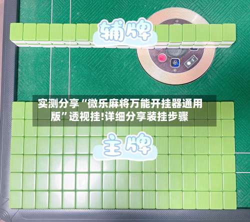 实测分享“微乐麻将万能开挂器通用版”透视挂!详细分享装挂步骤-第3张图片