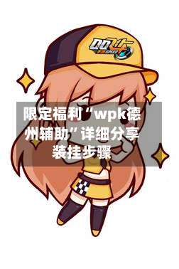 限定福利“wpk德州辅助	”详细分享装挂步骤-第2张图片