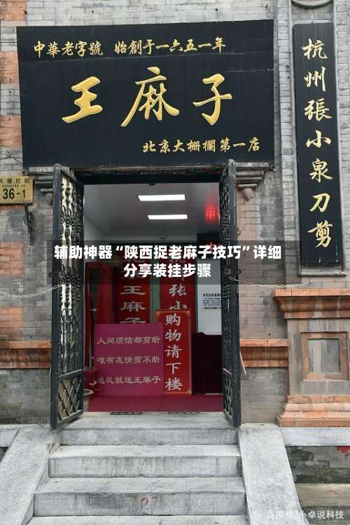 辅助神器“陕西捉老麻子技巧”详细分享装挂步骤-第1张图片