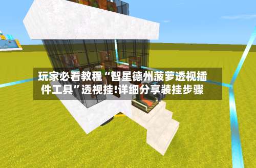 玩家必看教程“智星德州菠萝透视插件工具”透视挂!详细分享装挂步骤-第2张图片