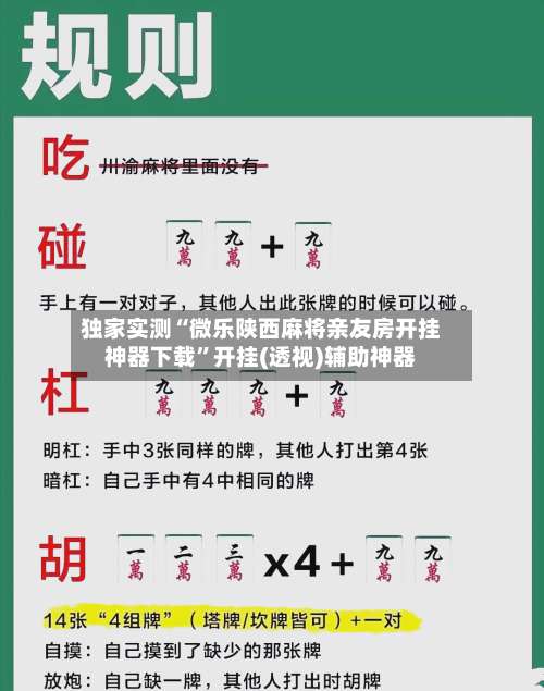 独家实测“微乐陕西麻将亲友房开挂神器下载	”开挂(透视)辅助神器-第2张图片