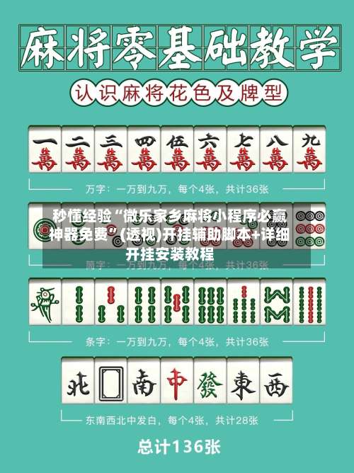 秒懂经验“微乐家乡麻将小程序必赢神器免费”(透视)开挂辅助脚本+详细开挂安装教程-第1张图片