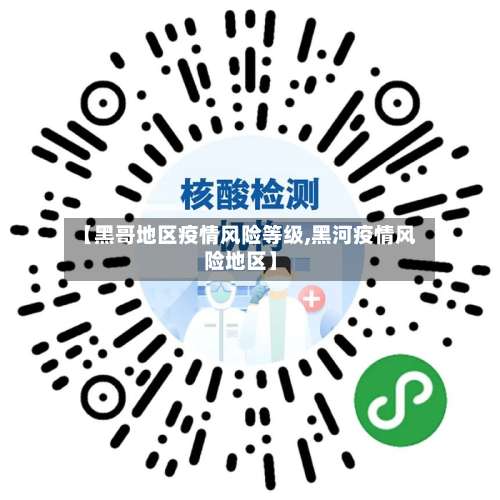 【黑哥地区疫情风险等级,黑河疫情风险地区】-第2张图片