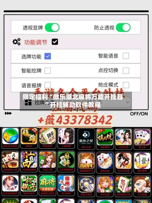 限定福利“微乐湖北麻将万能开挂器	”开挂辅助软件教程-第1张图片