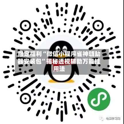 限定福利“微信小程序雀神辅助器安装包	”揭秘透视辅助万能挂用法-第1张图片