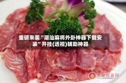 重磅来袭“潮汕麻将外卦神器下载安装	”开挂(透视)辅助神器-第2张图片
