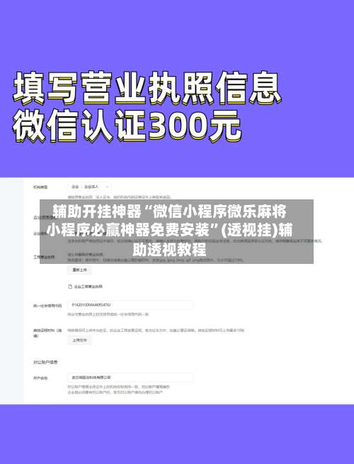 辅助开挂神器“微信小程序微乐麻将小程序必赢神器免费安装”(透视挂)辅助透视教程-第2张图片