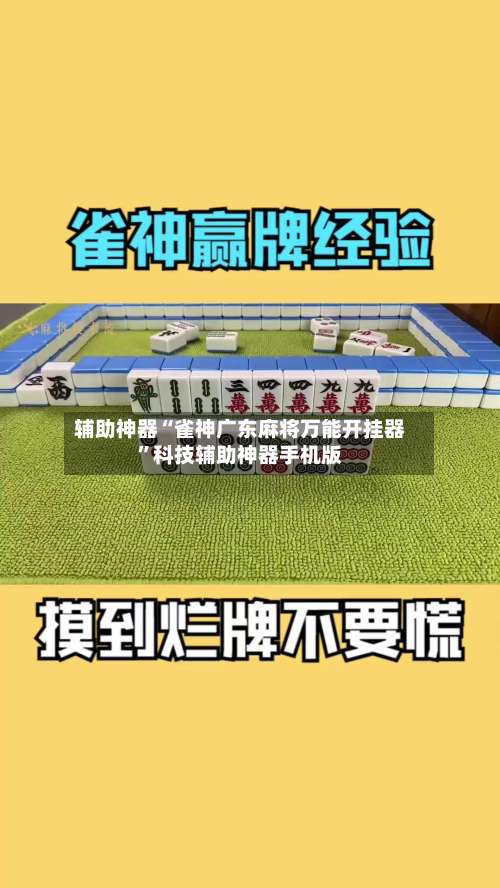 辅助神器“雀神广东麻将万能开挂器”科技辅助神器手机版-第1张图片
