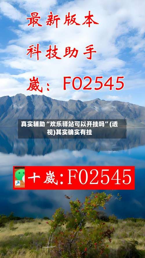 真实辅助“欢乐驿站可以开挂吗	”(透视)其实确实有挂-第1张图片