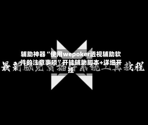 辅助神器“使用wepoker透视辅助软件的注意事项	”开挂辅助脚本+详细开挂-第1张图片