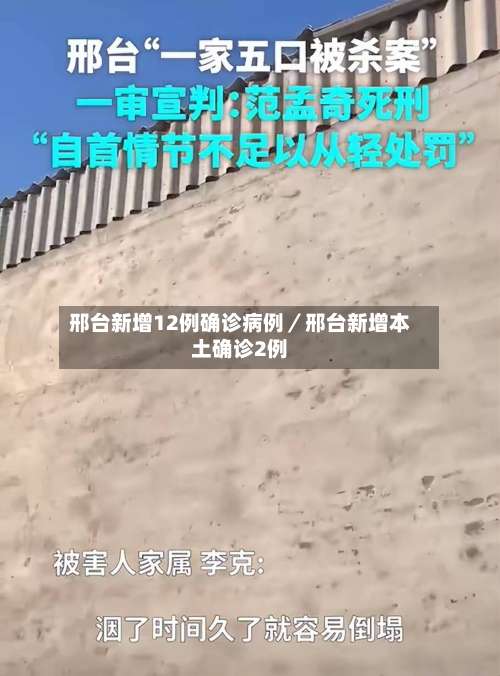 邢台新增12例确诊病例／邢台新增本土确诊2例-第2张图片