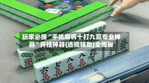 玩家必搜“手机麻将十打九赢专业神器”开挂神器{透视辅助}全揭秘-第3张图片