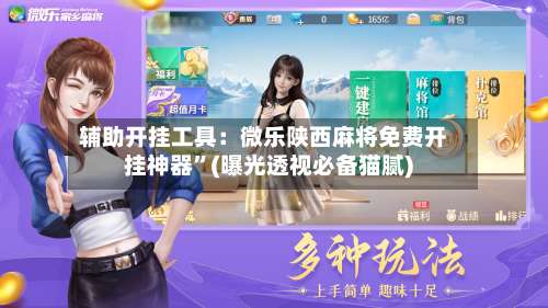 辅助开挂工具：微乐陕西麻将免费开挂神器	”(曝光透视必备猫腻)-第2张图片