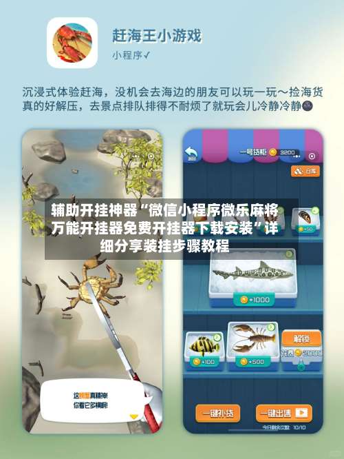 辅助开挂神器“微信小程序微乐麻将万能开挂器免费开挂器下载安装”详细分享装挂步骤教程-第3张图片