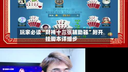 玩家必读“财神十三张辅助器”附开挂脚本详细步-第3张图片