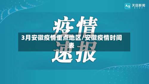 3月安徽疫情重点地区/安徽疫情时间表-第2张图片