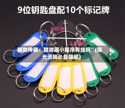 辅助神器：赣牌圈小程序有挂吗	”(曝光透视必备猫腻)-第2张图片