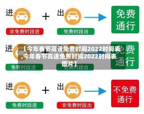 【今年春节高速免费时间2022时间表,今年春节高速免费时间2022时间表图片】-第1张图片