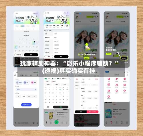 玩家辅助神器：“微乐小程序辅助？”(透视)其实确实有挂-第2张图片