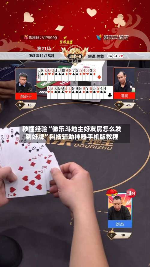 秒懂经验“微乐斗地主好友房怎么发到好牌”科技辅助神器手机版教程-第3张图片