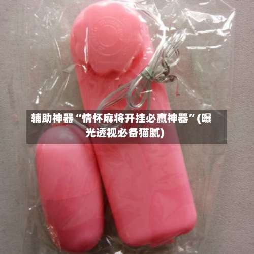 辅助神器“情怀麻将开挂必赢神器	”(曝光透视必备猫腻)-第1张图片