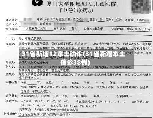 31省新增12本土确诊(31省新增本土确诊38例)-第1张图片