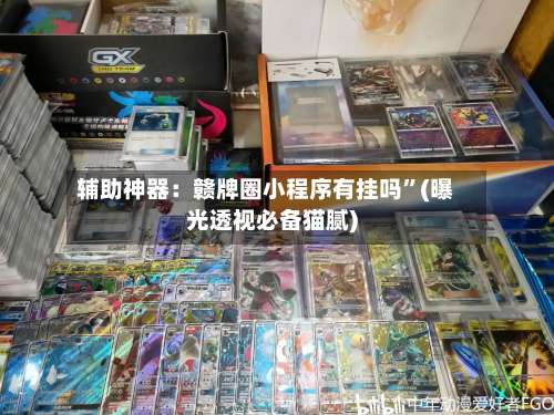 辅助神器：赣牌圈小程序有挂吗	”(曝光透视必备猫腻)-第2张图片