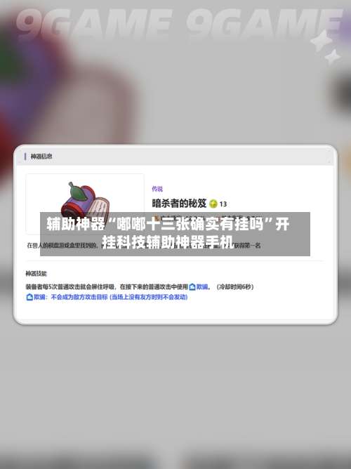 辅助神器“嘟嘟十三张确实有挂吗	”开挂科技辅助神器手机-第1张图片