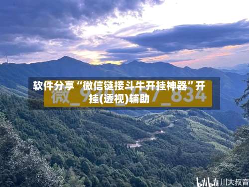 软件分享“微信链接斗牛开挂神器	”开挂(透视)辅助-第2张图片