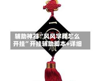 辅助神器“风风字牌怎么开挂	”开挂辅助脚本+详细-第2张图片