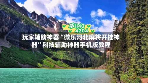 玩家辅助神器“微乐河北麻将开挂神器”科技辅助神器手机版教程-第2张图片