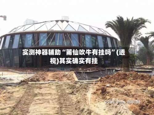 实测神器辅助“莆仙吹牛有挂吗”(透视)其实确实有挂-第1张图片