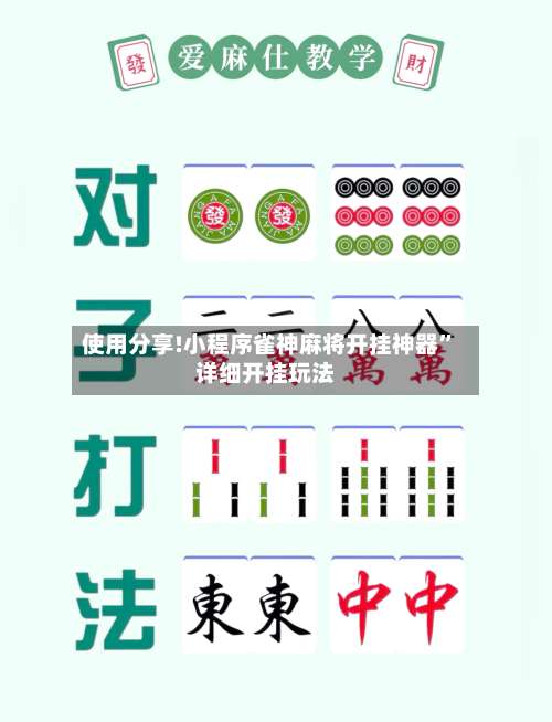 使用分享!小程序雀神麻将开挂神器”详细开挂玩法-第3张图片