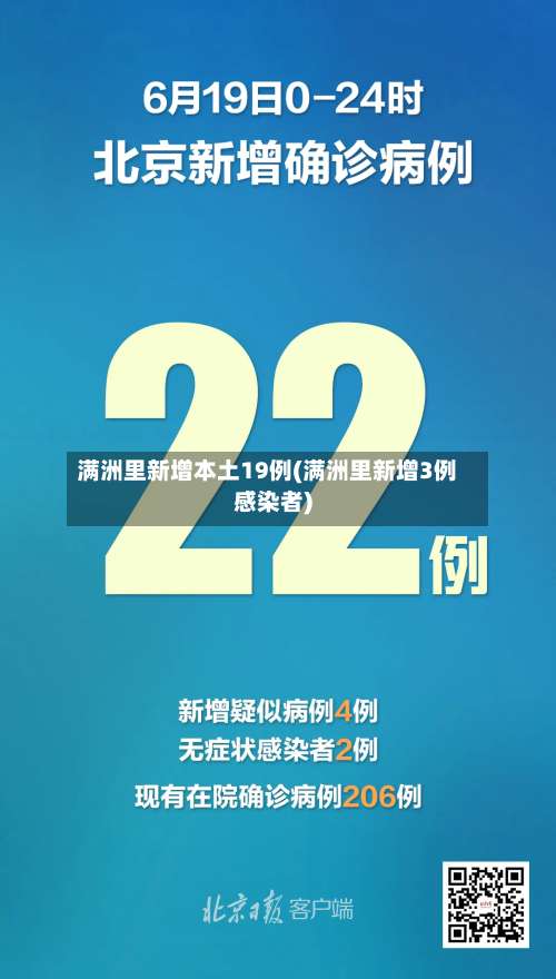 满洲里新增本土19例(满洲里新增3例感染者)-第2张图片