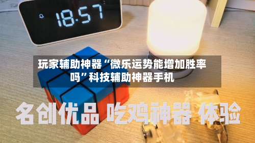 玩家辅助神器“微乐运势能增加胜率吗”科技辅助神器手机-第2张图片