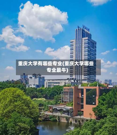 重庆大学有哪些专业(重庆大学哪些专业最牛)-第2张图片