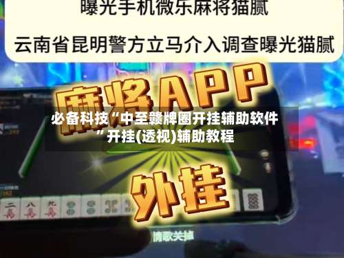 必备科技“中至赣牌圈开挂辅助软件”开挂(透视)辅助教程-第1张图片