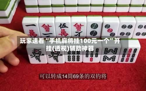 玩家速看“手机麻将挂100元一个”开挂(透视)辅助神器-第2张图片