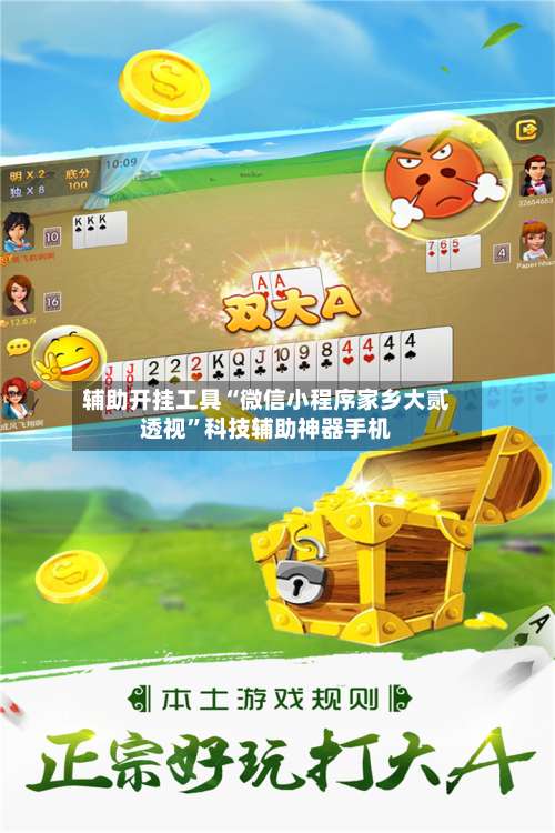 辅助开挂工具“微信小程序家乡大贰透视”科技辅助神器手机-第2张图片