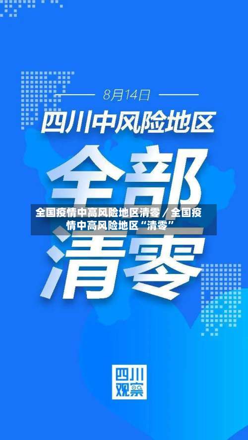 全国疫情中高风险地区清零／全国疫情中高风险地区“清零	”-第1张图片