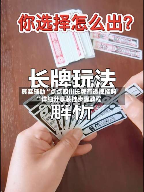 真实辅助“点点四川长牌有透视挂吗”详细分享装挂步骤教程-第1张图片