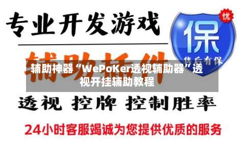 辅助神器“WePoKer透视辅助器”透视开挂辅助教程-第3张图片