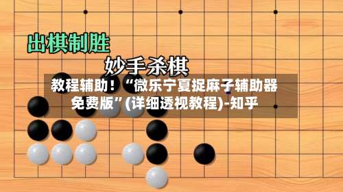 教程辅助！“微乐宁夏捉麻子辅助器免费版	”(详细透视教程)-知乎-第2张图片