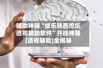辅助神器“微乐陕西挖坑透视辅助软件	”开挂神器{透视辅助}全揭秘-第1张图片