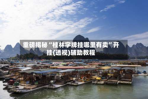 重磅揭秘“桂林字牌挂哪里有卖	”开挂(透视)辅助教程-第3张图片