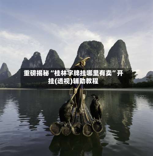 重磅揭秘“桂林字牌挂哪里有卖	”开挂(透视)辅助教程-第2张图片
